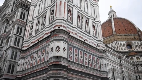 Florence cathedral Video stock 130124316
