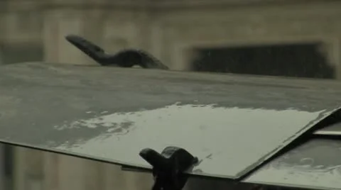 Florence Cathedral in the Rain Stock Footage 10701809