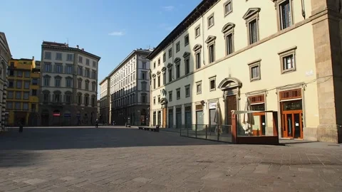 Florence, the Cathedral square. Stock Footage 147333404