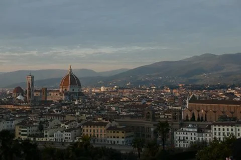 Florence city overview Stock Photos