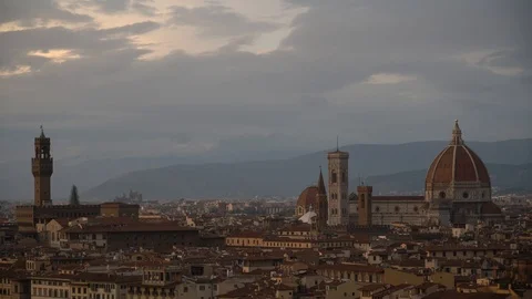 Florence city view Stock Footage 97994927