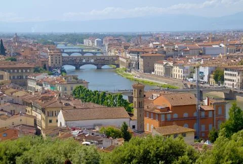 Florence city view Stock Photos