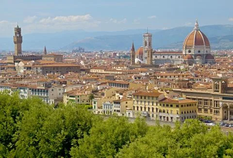 Florence city view Stock Photos