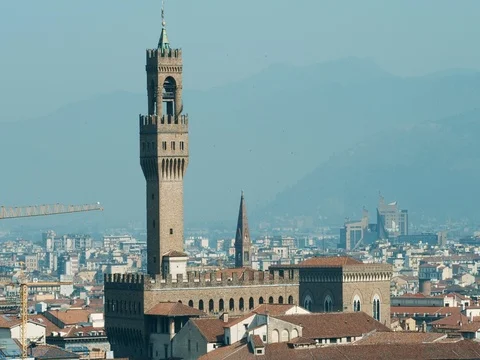 Florence cityscape Stock Footage 75439915