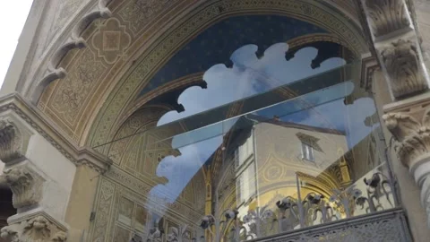 Florence details reflexes Stock Footage 143483169