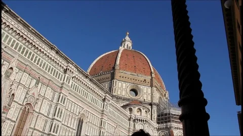 Florence, dome of Brunelleschi Stock Footage 70704091