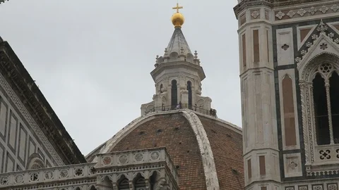 Florence, dome of the cathedral Stock Footage 110988009