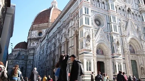 Florence Dome, Tuscany Video stock 72903138