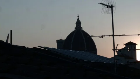 Florence Duomo Cupola Stock Footage