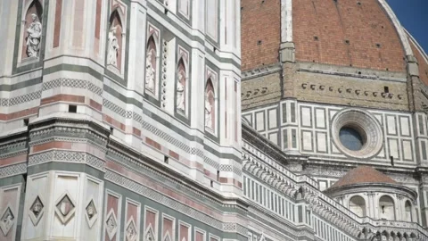 Florence Duomo details Stock Footage 143483162