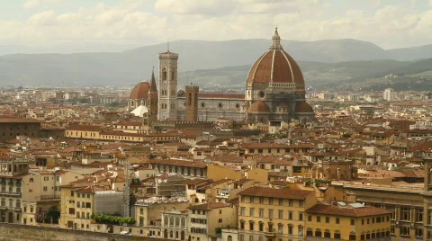 Florence duomo  Stock Footage 754049