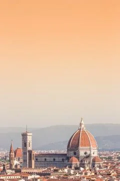 Florence Duomo view Foto stock