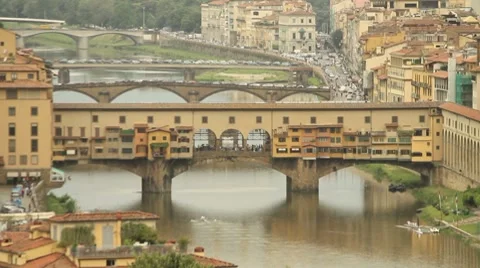 Florence, Firenze Stock Footage 7740966
