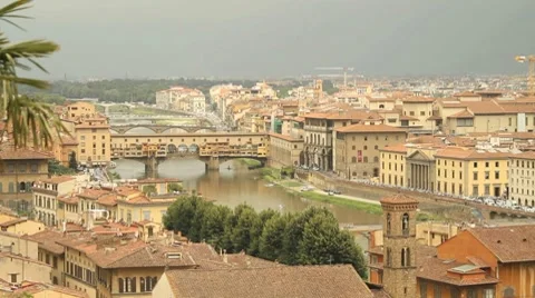 Florence, Firenze Stock Footage 7741001