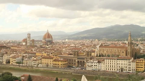 Florence, Firenze Stock Footage 7741087