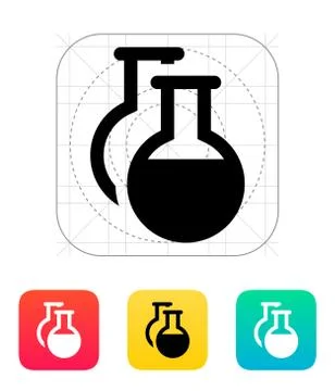 Florence flasks icon. Vector illustration. Stock-Illustration