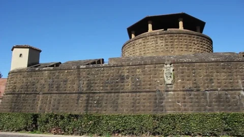 Florence, Fortezza da Basso Stock Footage 72947324