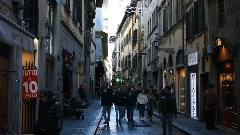 Florence, Italy 스톡 동영상 122324460
