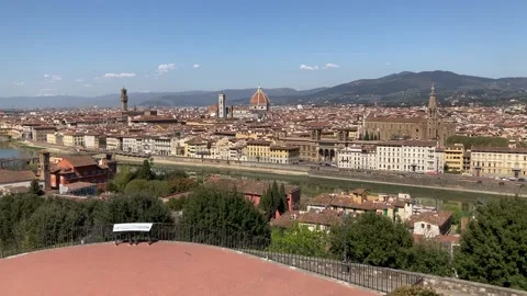 Florence Landscape Video stock 151955897