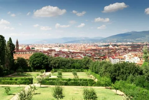 Florence landscape Stock Photos