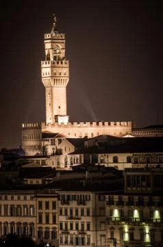 Florence by Night Stock Photos