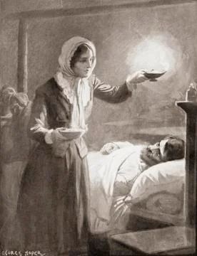 Florence Nightingale, 1820 Stock Photos