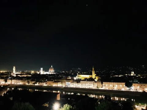 Florence Nightview Foto stock