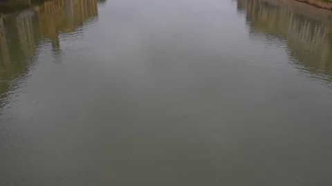 Florence old bridge and river Stock Footage 130124186