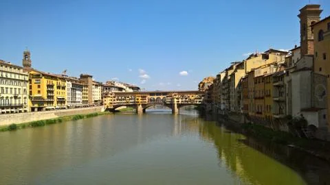 Florence Old Bridge Stock Photos