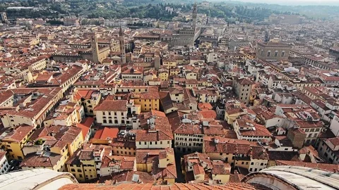Florence old town. Panoramic view. Stock Footage 85355693