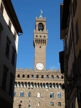 Florence - palazzo vecchio Stock Photos