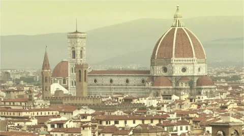Florence panorama Stock Footage 55046969