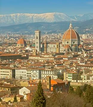 Florence panorama Stock Photos