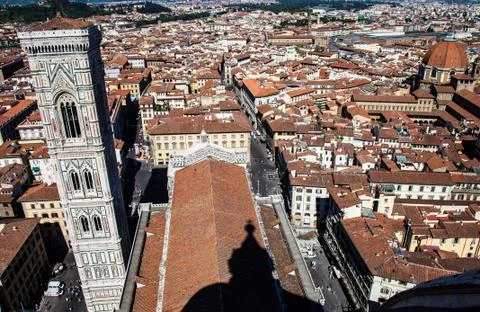Florence panoramic view Stock Photos