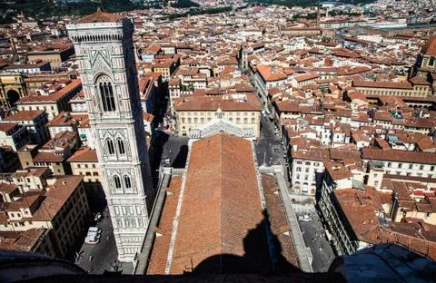 Florence panoramic view Stock Photos