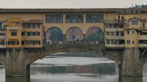 Florence Ponte Vecchio Close Up 스톡 동영상 67426943