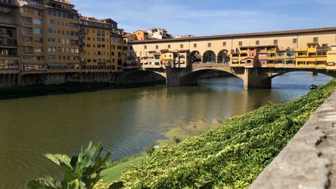 Florence: Ponte Vecchio Video stock 118643979