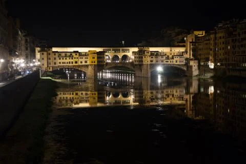 Florence, ponte vecchio Stock Photos