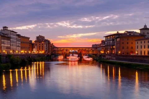 Florence. Ponte Vecchio Stock Photos