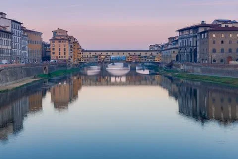 Florence. Ponte Vecchio. Stock Photos