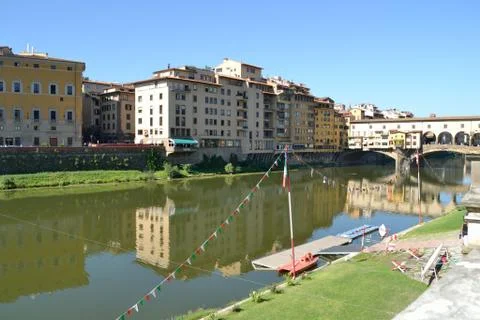 Florence river Stock Photos