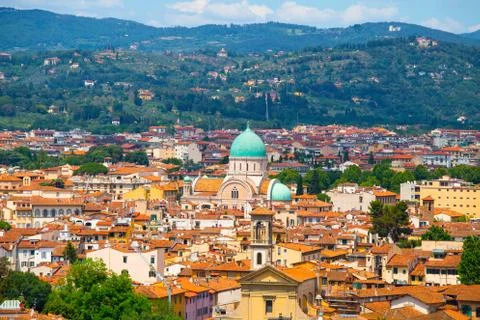 Florence roofs Stock Photos