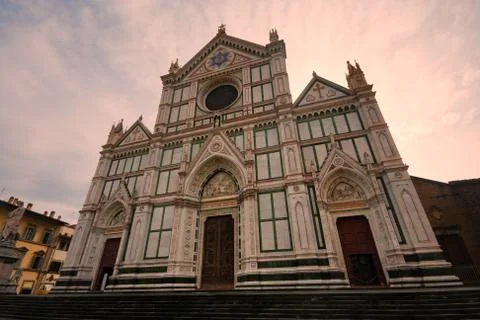Florence - Santa Croce Stock Photos