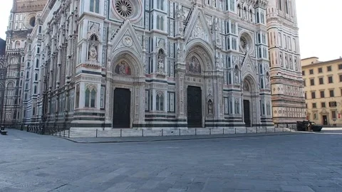 Florence, the Signoria square. Stock Footage 147333428