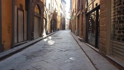 Florence, the silence city. Stock Footage 147333392