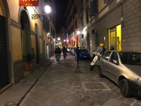 Florence streets Stock Photos