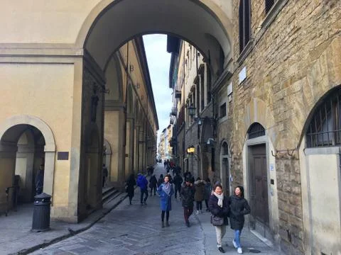Florence streets Stock Photos