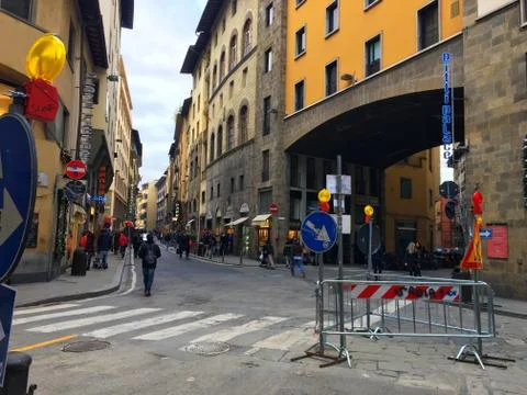 Florence streets Stock Photos