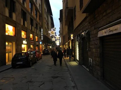Florence streets Stock-Fotos