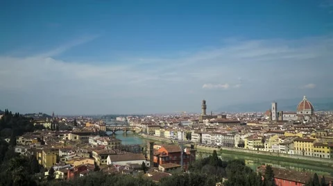 Florence Time Lapse 4K Stock Footage 47699084